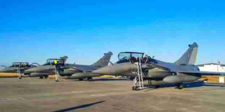 Rafale Aircraft Landed at Ambala Airbase